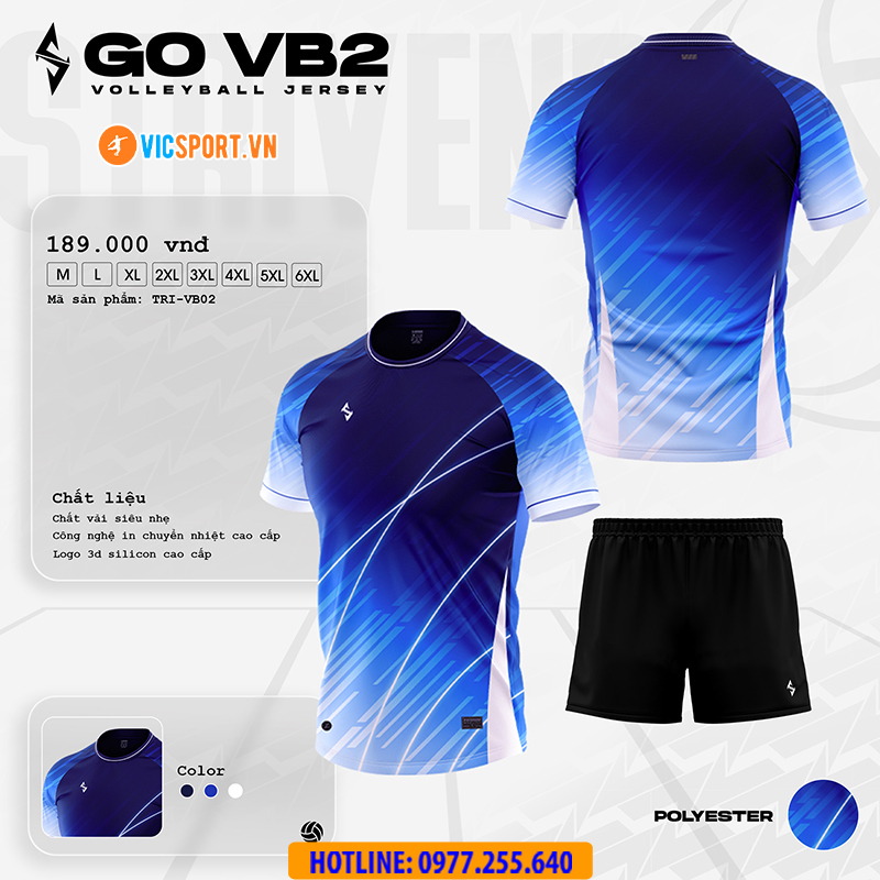 Quần áo bóng chuyền Strivend Go VB02 - Hình ảnh 39