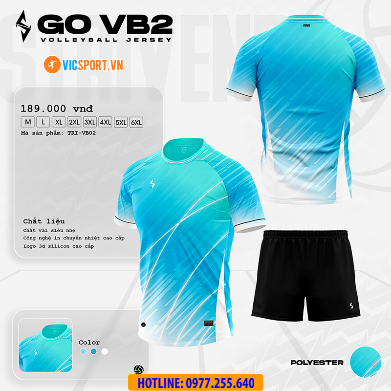 Quần áo bóng chuyền Strivend Go VB02 - Hình ảnh 40