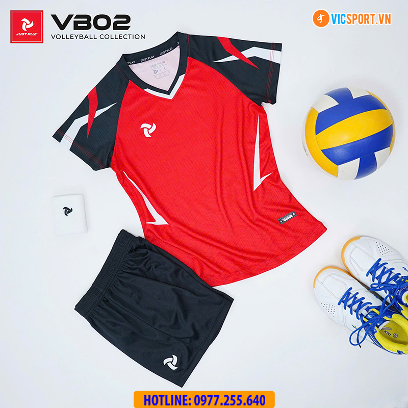 Quần áo bóng chuyền nữ Just Play VB02 - Hình ảnh 20