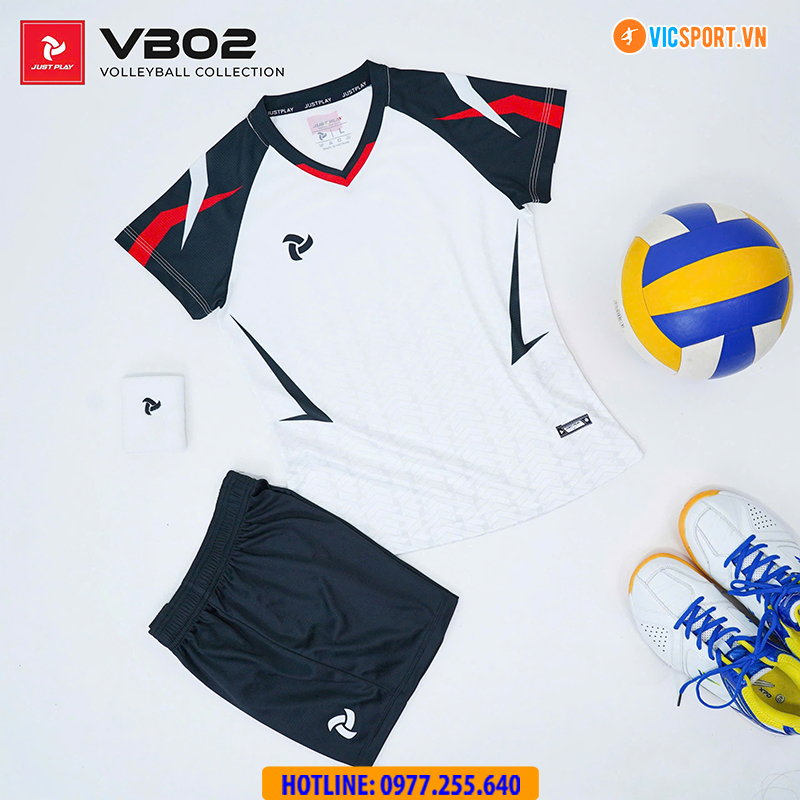 Quần áo bóng chuyền nữ Just Play VB02 - Hình ảnh 19