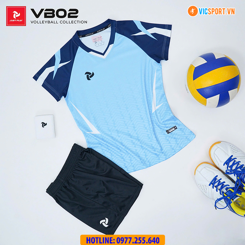Quần áo bóng chuyền nữ Just Play VB02 - Hình ảnh 17