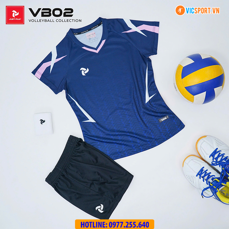 Quần áo bóng chuyền nữ Just Play VB02 - Hình ảnh 16