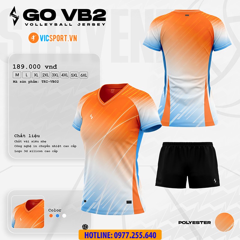 Quần áo bóng chuyền Strivend Go VB02 - Hình ảnh 42