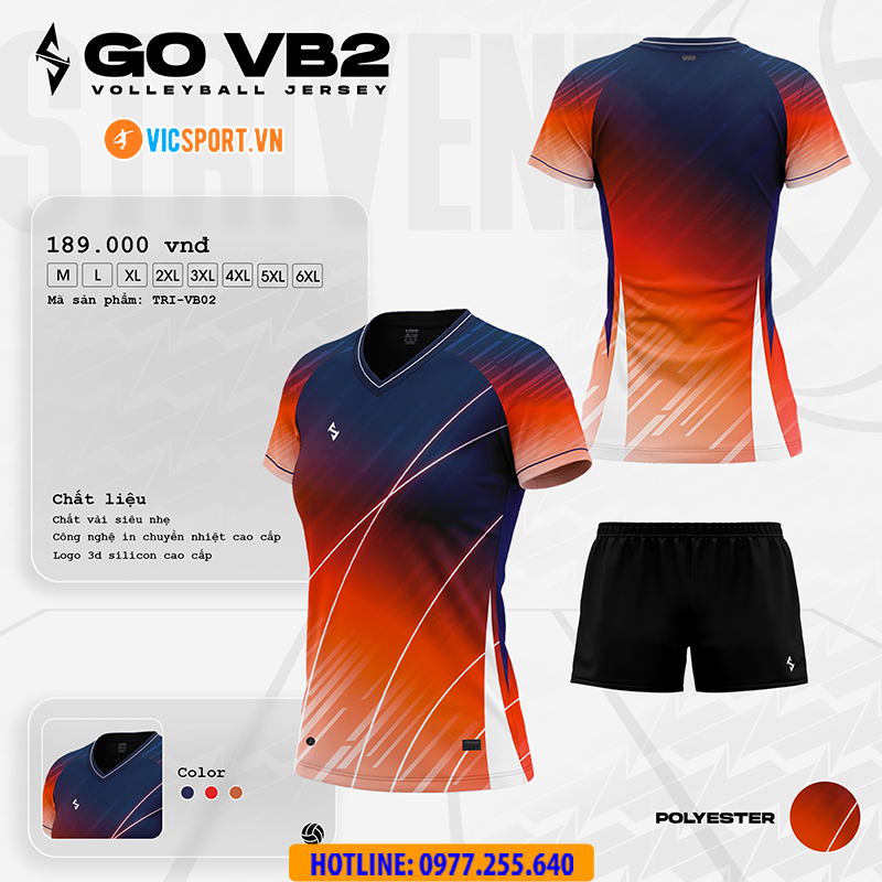 Quần áo bóng chuyền Strivend Go VB02 - Hình ảnh 45