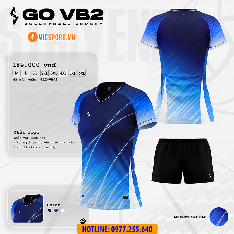 Quần áo bóng chuyền Strivend Go VB02 - Hình ảnh 48