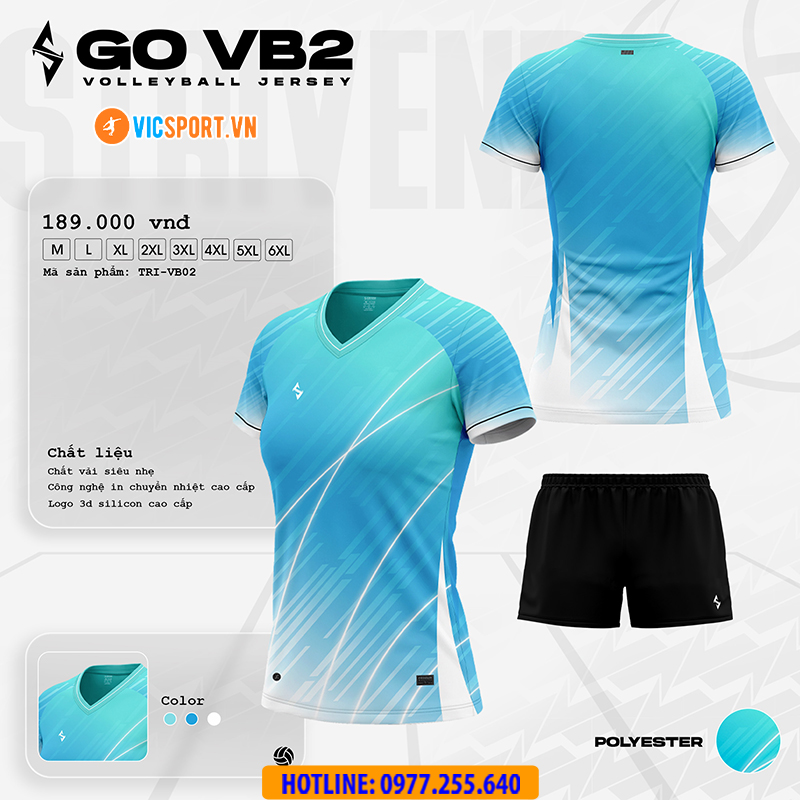 Quần áo bóng chuyền Strivend Go VB02 - Hình ảnh 49