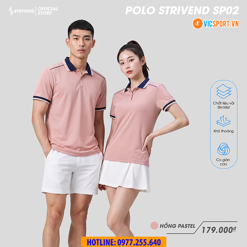 Áo polo thể thao Strivend SP02 đa năng - Hình ảnh 46