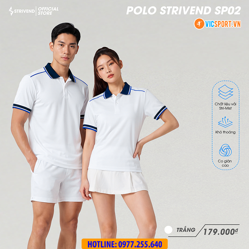 Áo polo thể thao Strivend SP02 đa năng - Hình ảnh 49