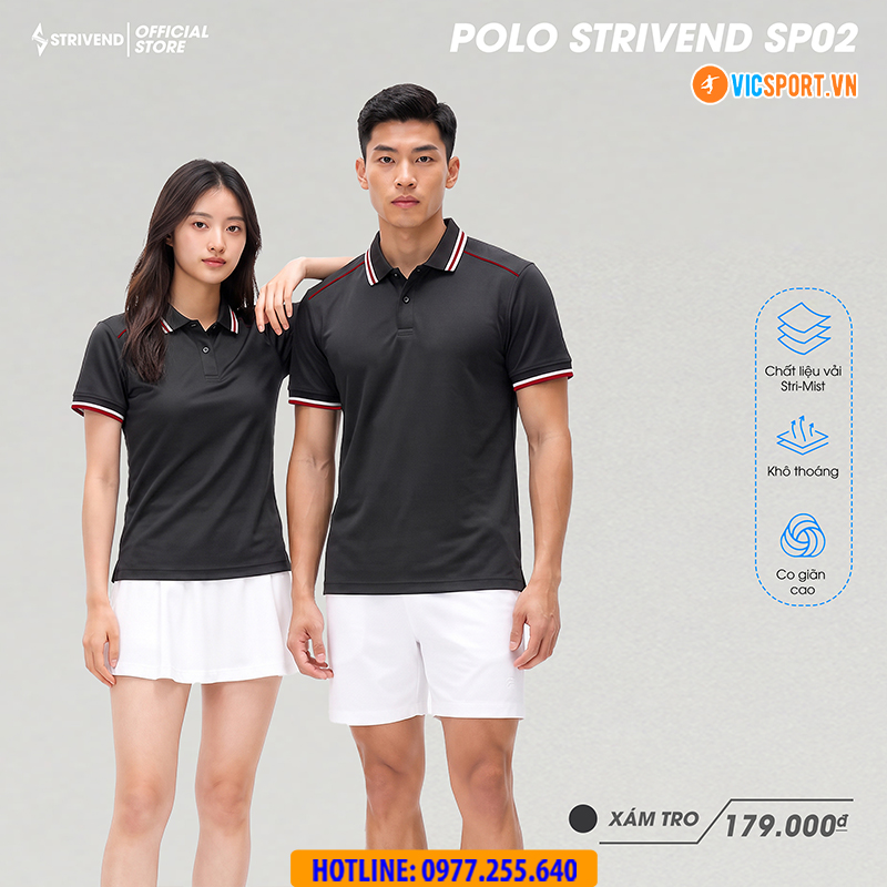 Áo polo thể thao Strivend SP02 đa năng - Hình ảnh 52
